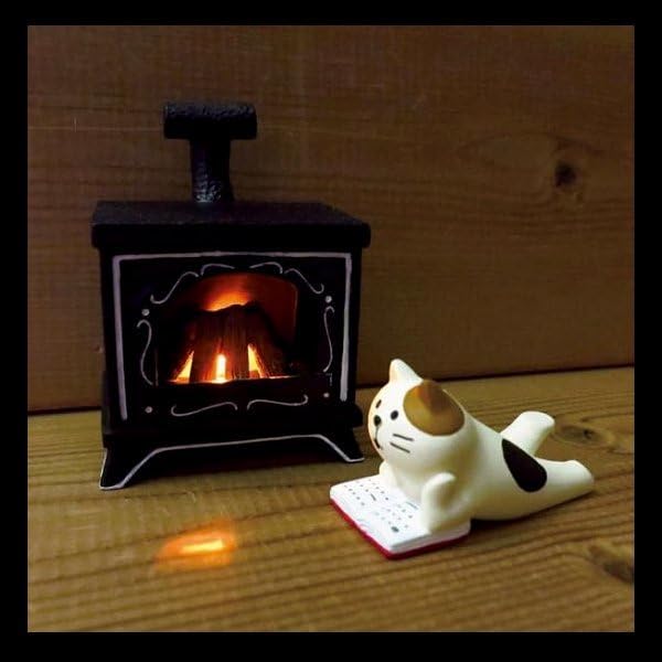 Amazon.co.jp: コンコンブル 薪ストーブ Holly Jolly CHRISTMAS デコレ